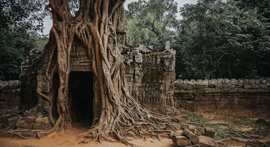 Phnom Kulen Temple Gate